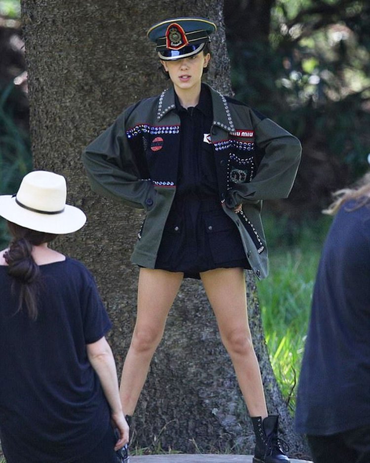 Natalia Dyer and Sadie