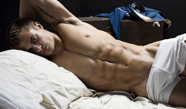 Seth Kuhlmann in bed