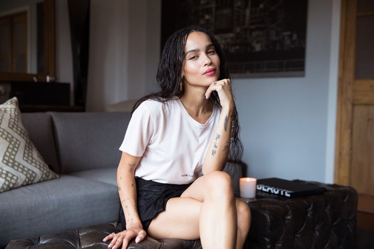 Zoe Kravitz cat