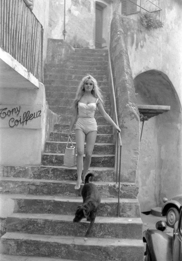Brigitte Bardot in Saint Tropez