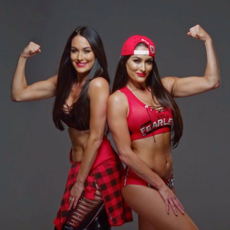 Nikki Bella and Brie Bella
