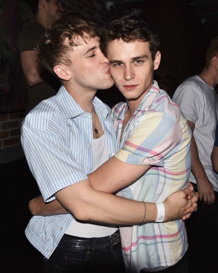 Miles Heizer and Brandon Flynn