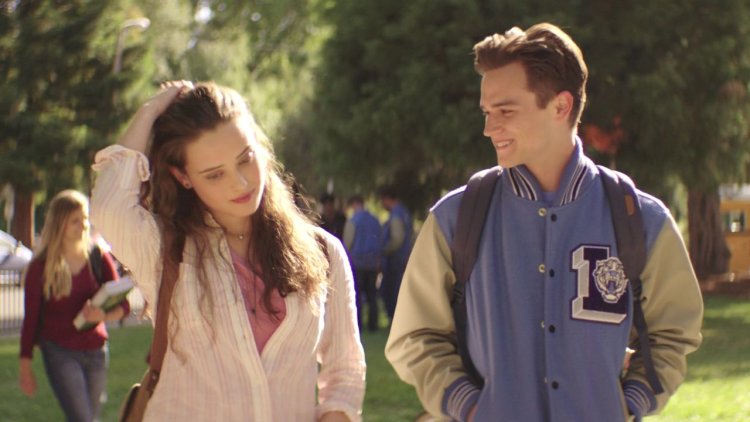 Brandon Flynn and Katherine Langford
