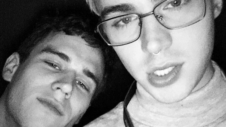 Miles Heizer and Brandon