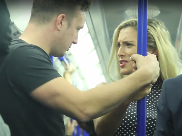 Fingered in public transport