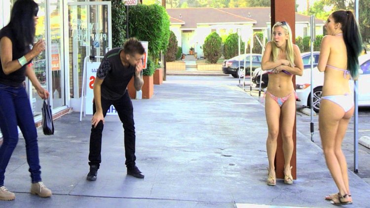 Naked in front of people