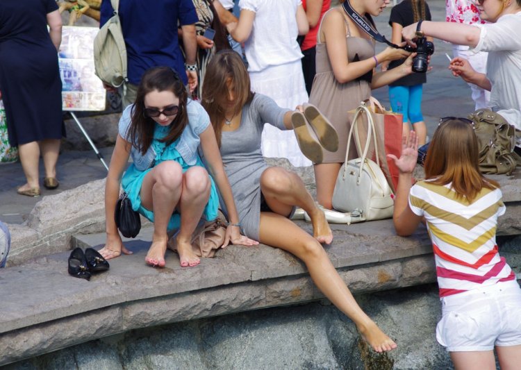 The girls are shining