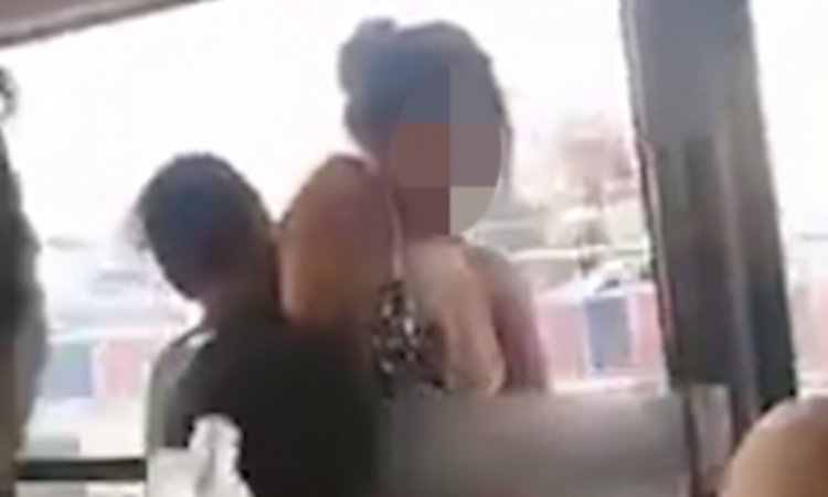 Morocco getting harassed on the bus