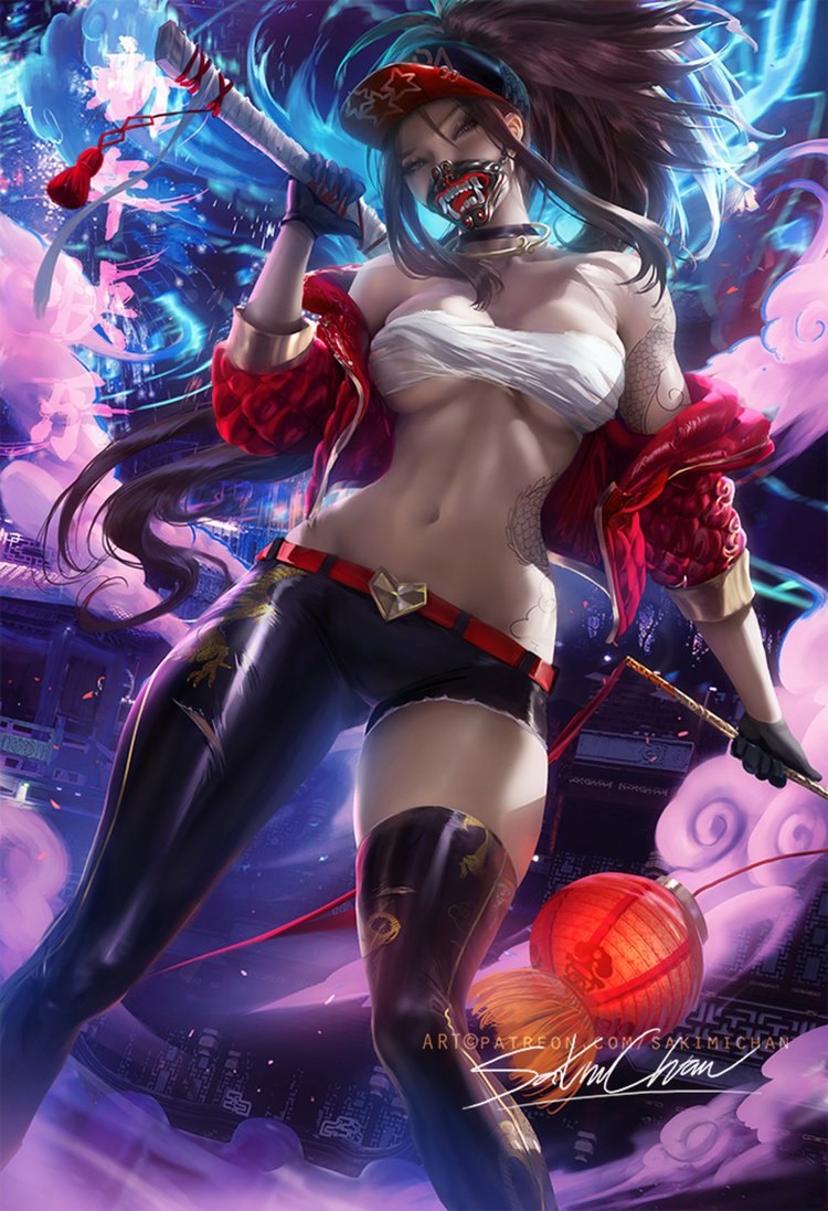 Sakimichan Akali