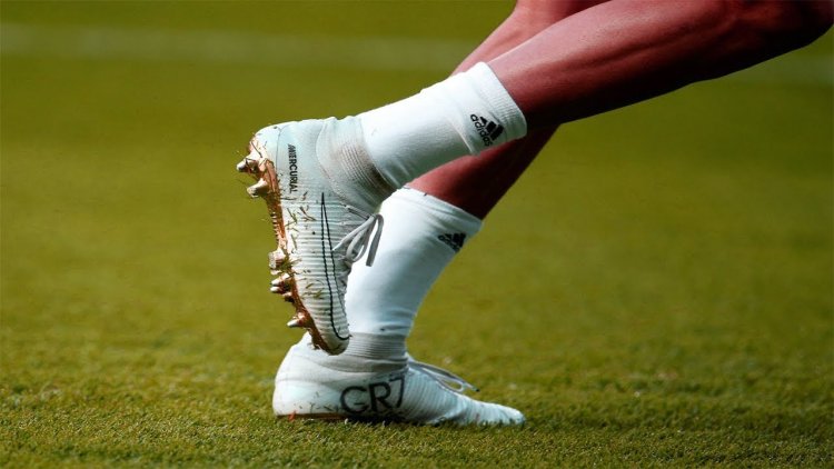 Cristiano Ronaldo's boots in Real Madrid