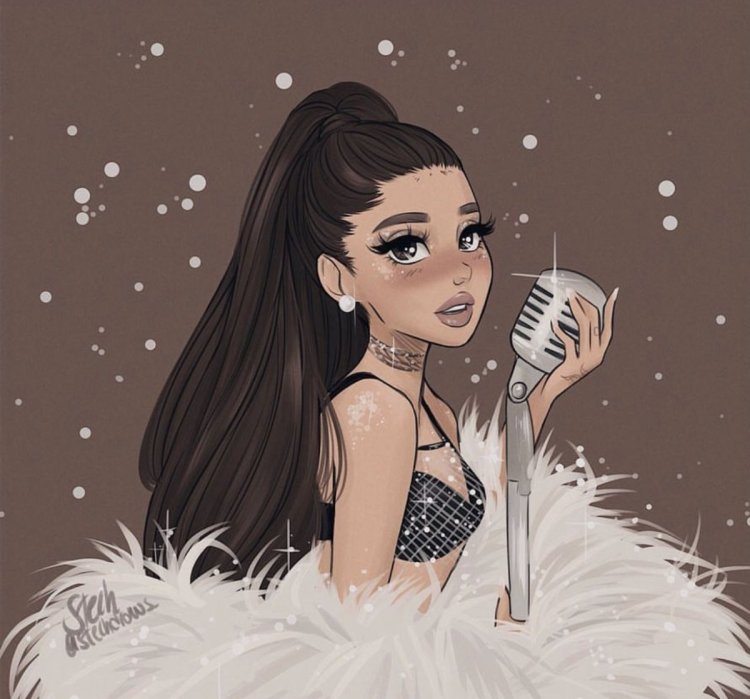 Ariana grande cartoon