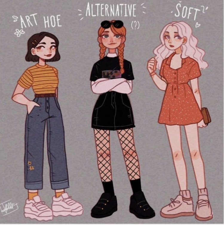 Cartoon clothing style