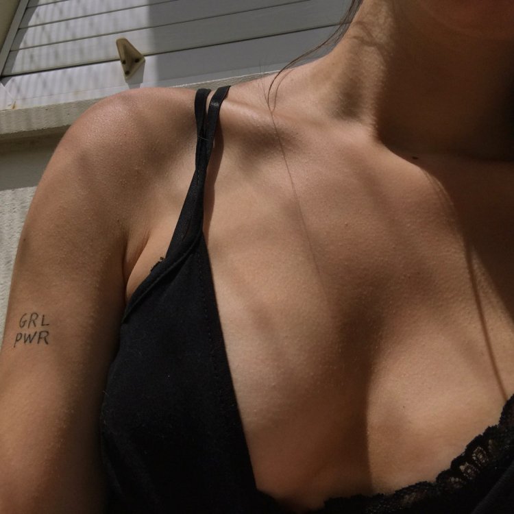 Clavicles and chest