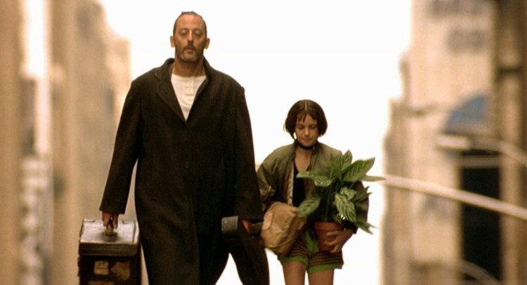 Jean Reno in a coat