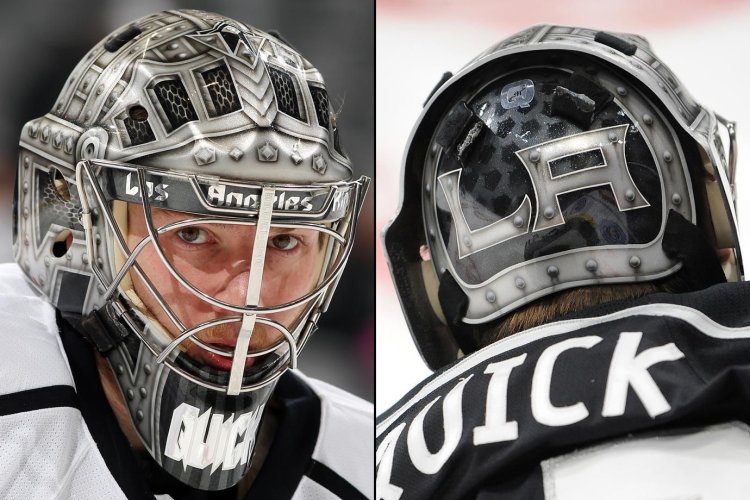 Jonathan Quick helmet