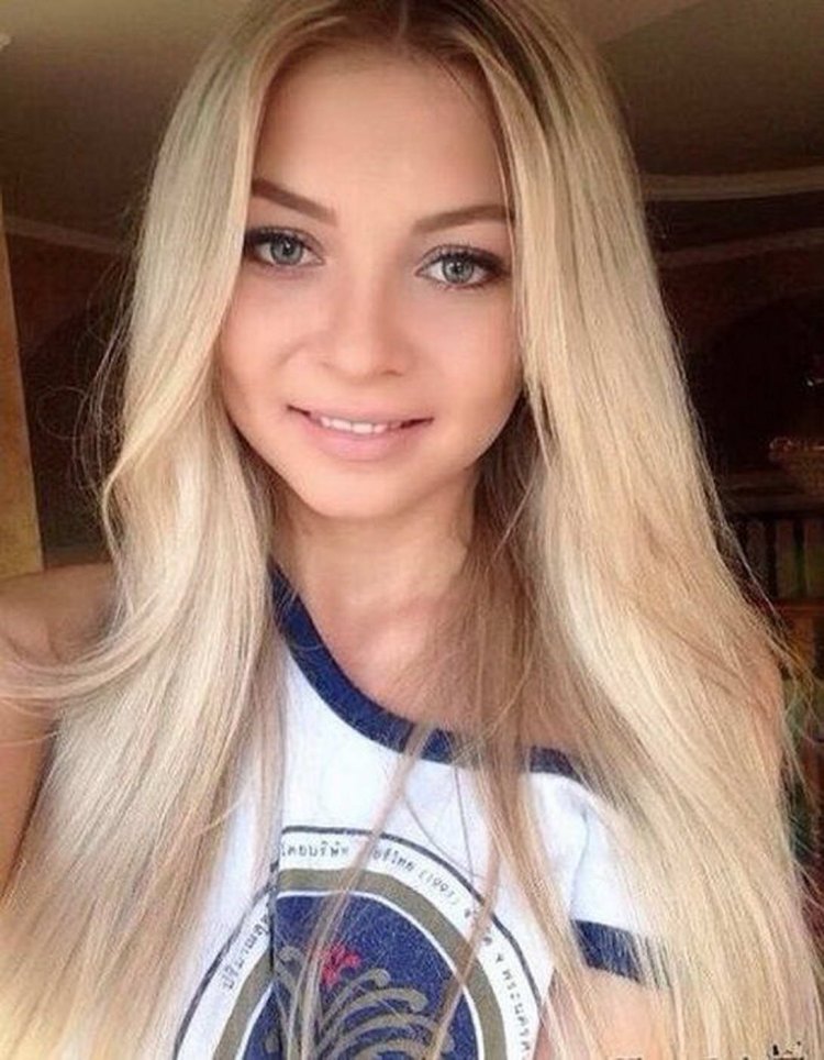 Ordinary blonde girl