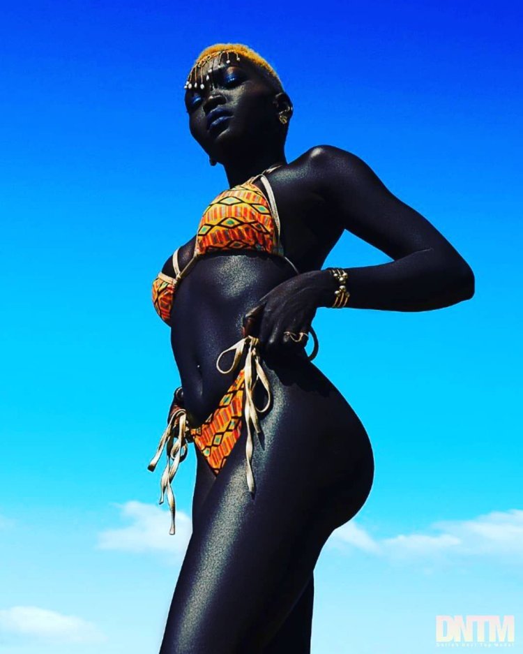 Model from South Sudan Nyakim Gatwech,