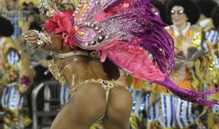 Linda Conde at the Rio Carnival
