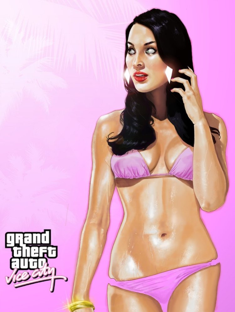 Girl from GTA Vice City