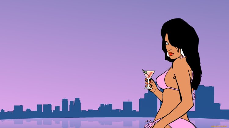 Gta vice city art girl