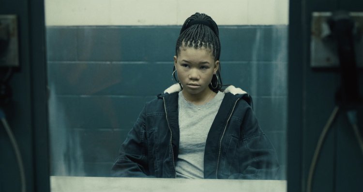 Storm raid in a swimsuit