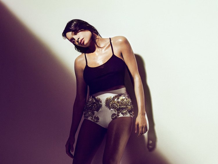 Rosario Dawson in Lingerie