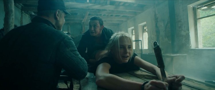 Linda Lapinsh in the TV series Survival Game