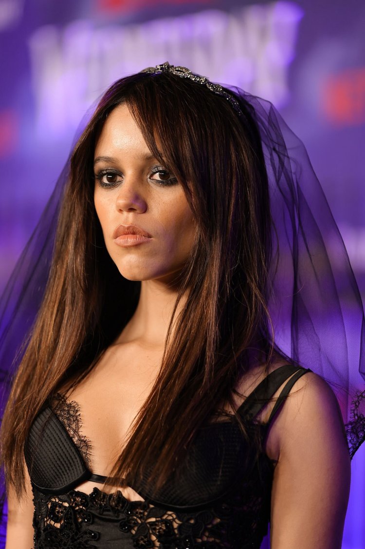 Actress at the Wednesday premiere