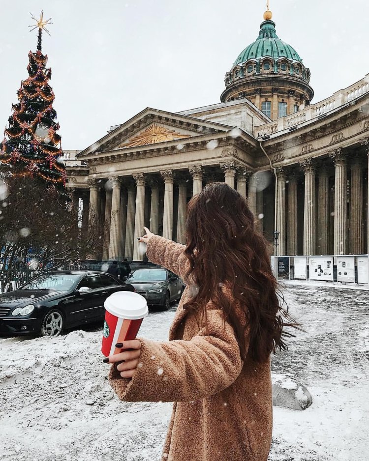 Winter photo session in St. Petersburg