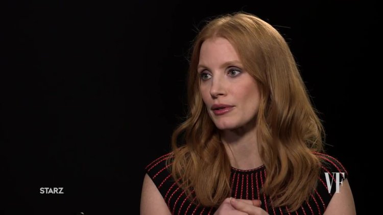 Jessica Chastain in Moscow 2019