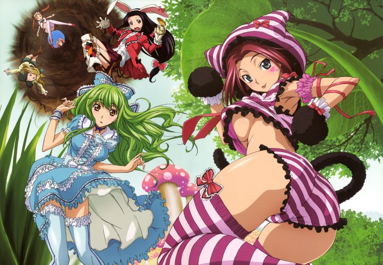 Code Geass Nanali in Wonderland anime