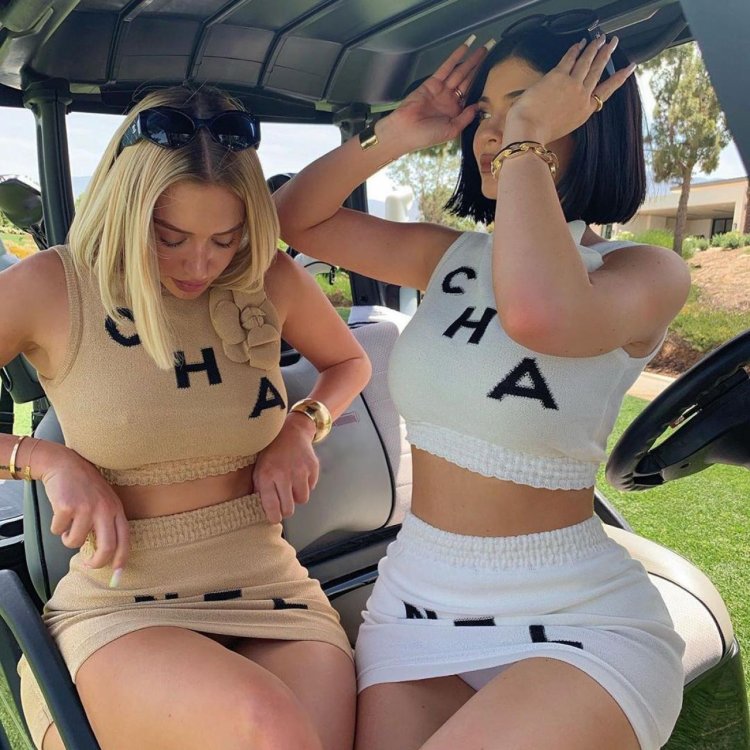 Anastasia Karanikolaou and Kylie Jenner
