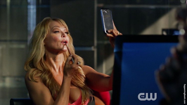 Lian Ross in a swimsuit