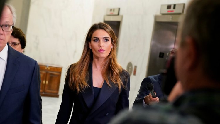Hope Hicks and Trump
