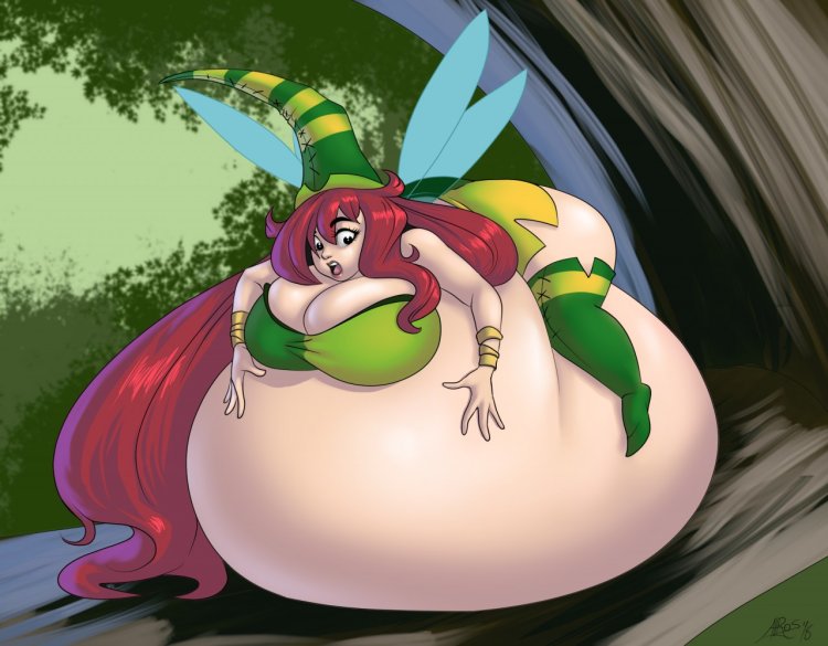 Belly inflation Rayman Barbara