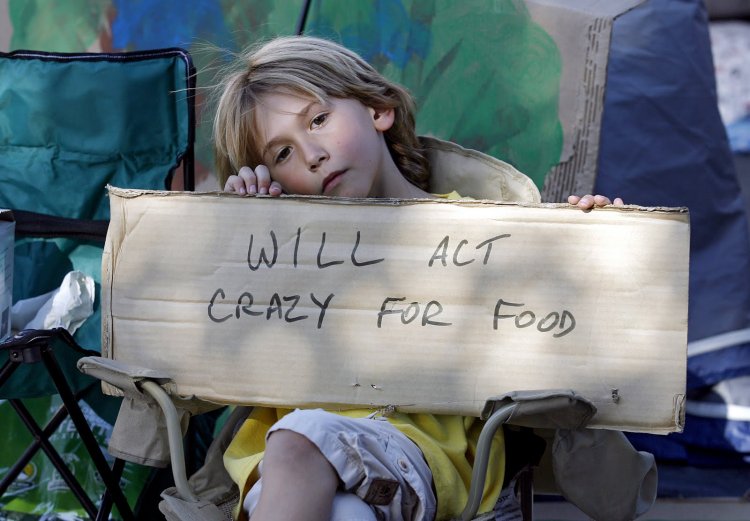 Beautiful homeless girls