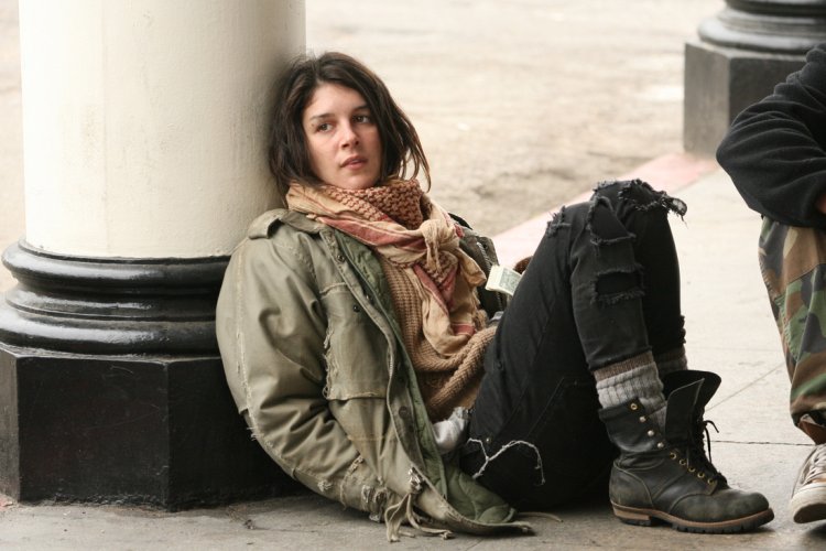 Homeless young women