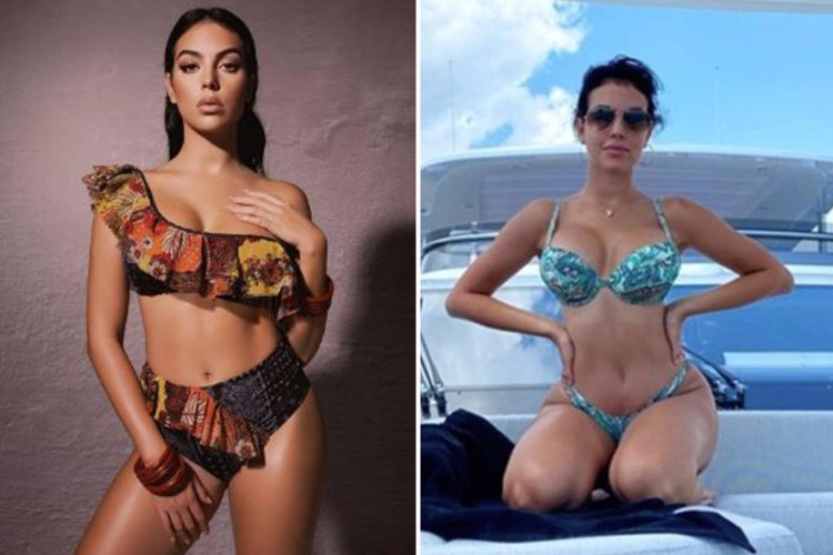 Georgina Rodriguez Irina Shayk