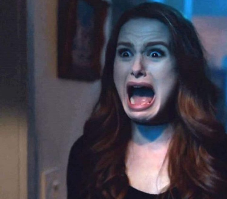 Riverdale Cheryl screams