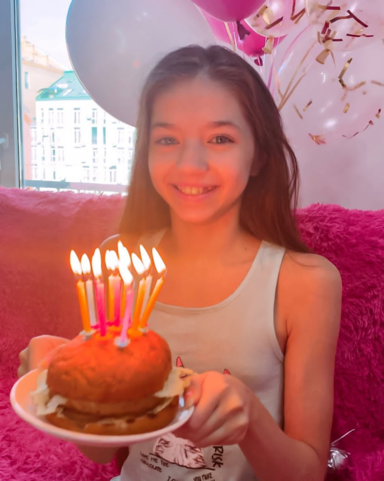 Dana Taranova in a swimsuit