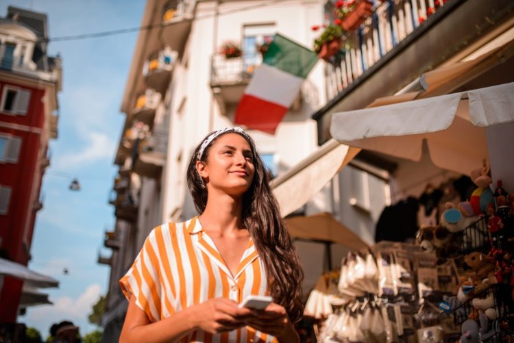 Italian style selfie