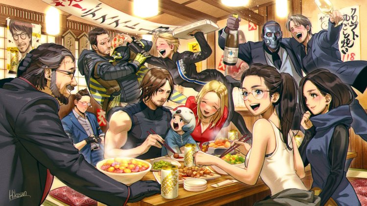 Death Stranding Sam and Deadman