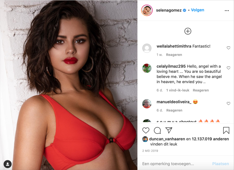 Selena Gomez see through