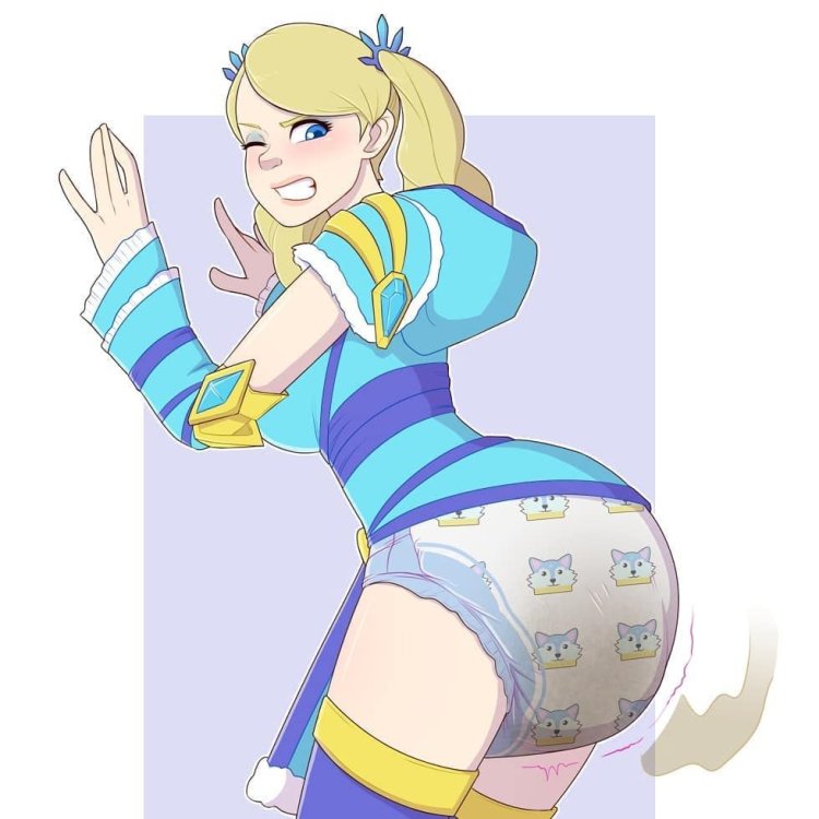 Christina mess her diaper