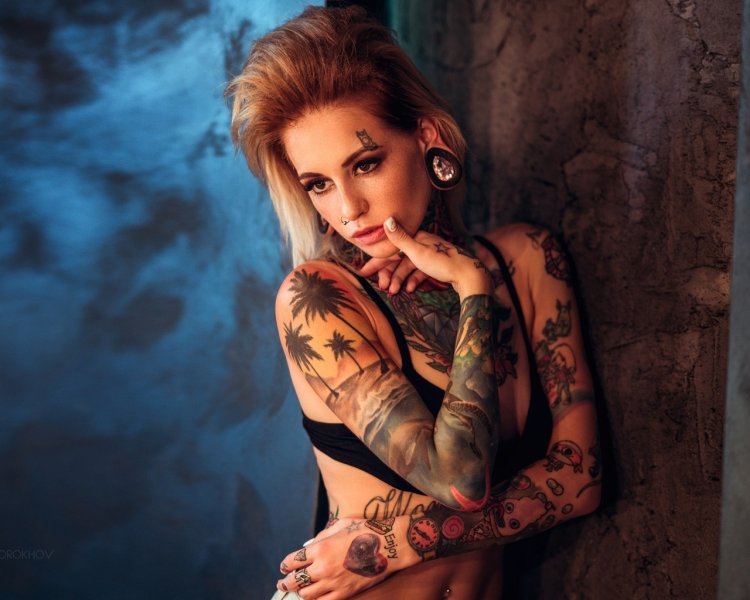 Mariana Shirinskaya tattoo