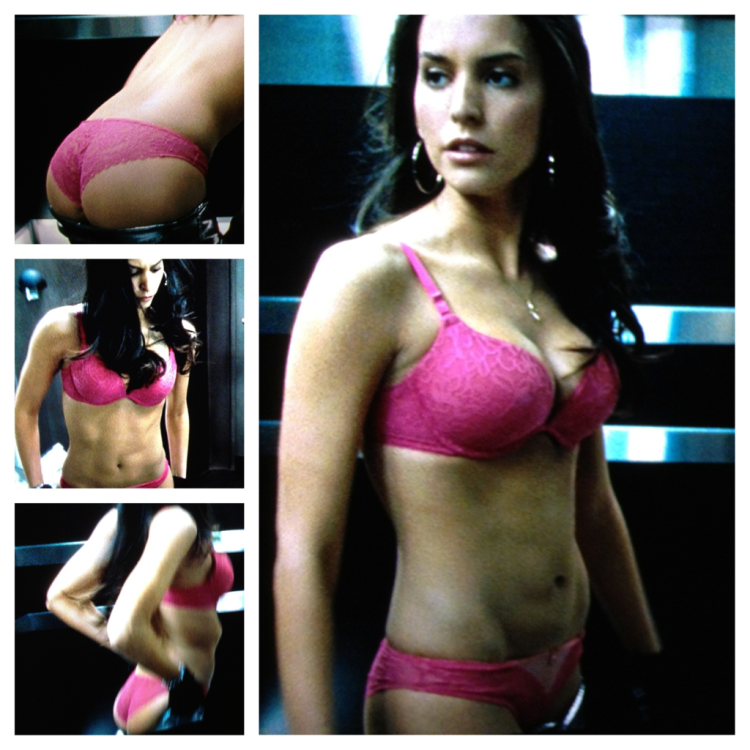 Genesis Rodriguez in lingerie