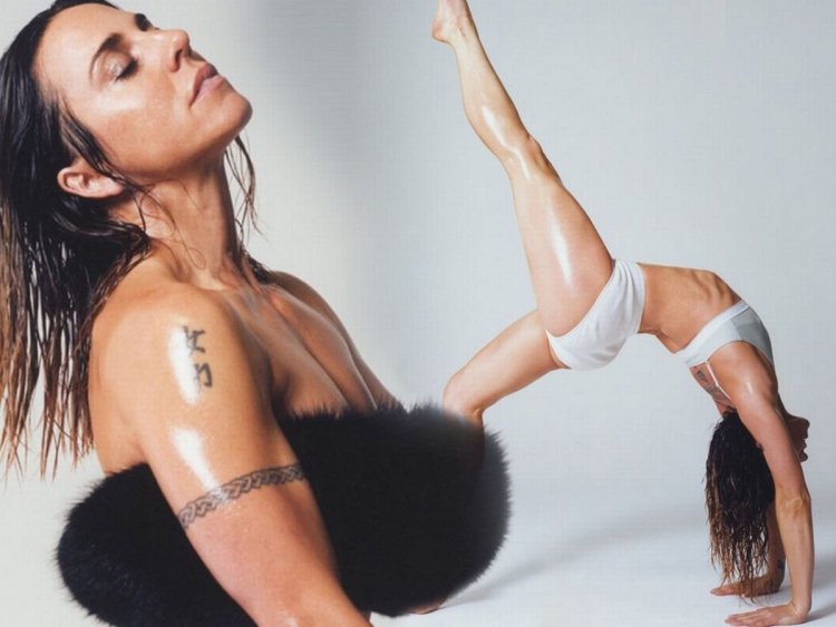 Actress sexy Melany in her youth