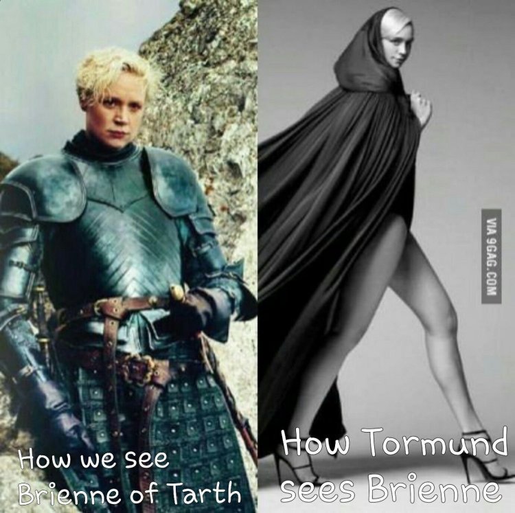 Brienne of Tarth and Jon Snow