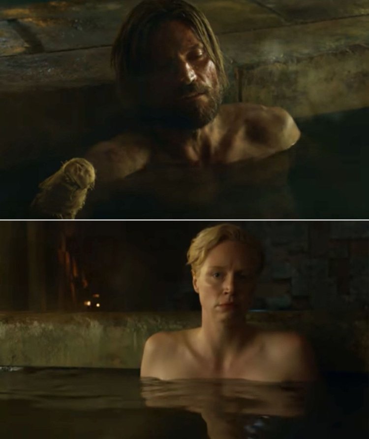 Brienne of Tarth and Jaime Lannister