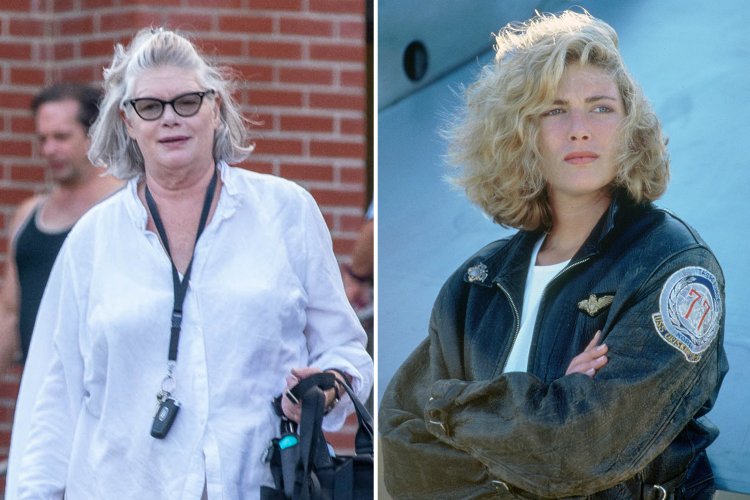 Kelly McGillis and Tom Cruise now